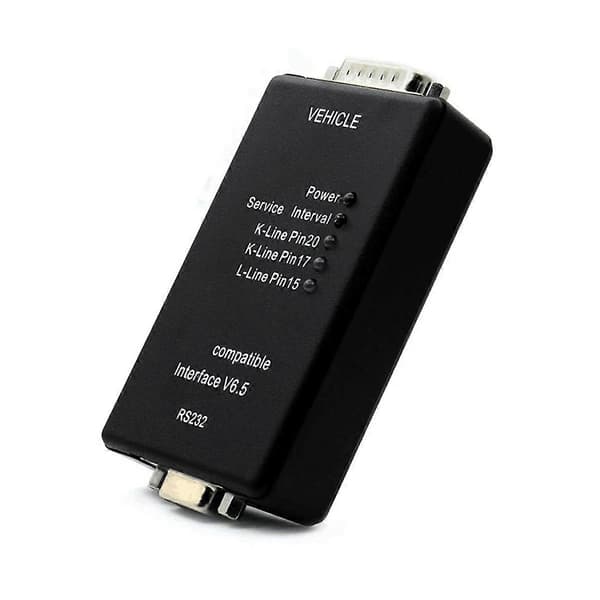 Kompatibel med Auto Carsoft 6.5 Kompatibel med E30/E36/E46/E34/E39/E53/E32 med RS232 PC-grensesnitt Bildiagnoseverktøy Black