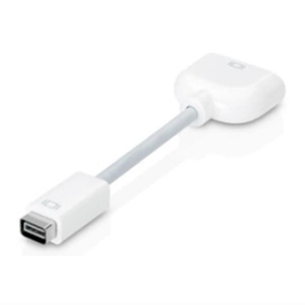 Mini DVI - VGA -sovitin Mini-DVI - VGA-naarasmonitorin videoadapterikaapeli Apple MacBookille White