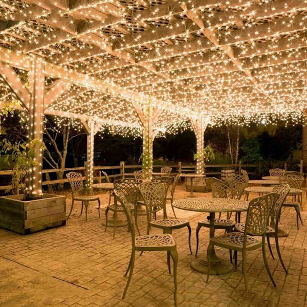 100M 600 LED-lysstreng Ude Karneval Bryllup Indendørs Havebelysning