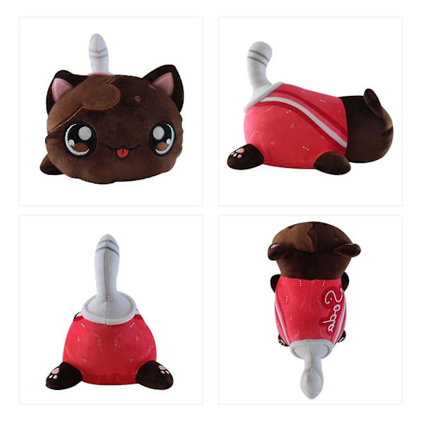 Aphmau Meemeows Plys Surprise Kat Havfrue Kat Plys Feature 9.8in Cola cat