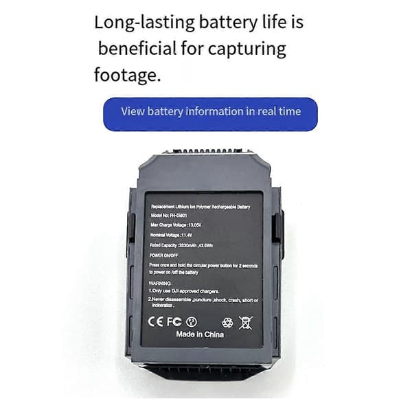 For Pro / Pro 3830mAh PLUS Batteri for Intelligente Flybatteritilbehør