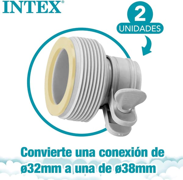 Intex - 29061 - Set med 2 adaptrar 32-38mm