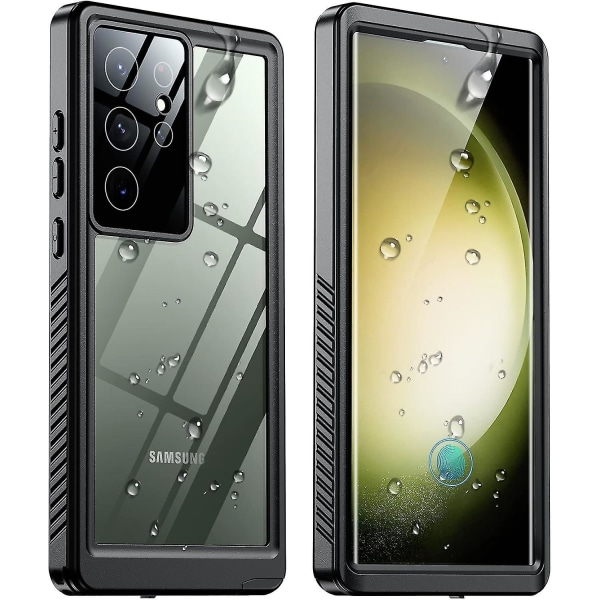 Vattentätt case för Samsung Galaxy S24 Ultra/s24 Plus/s24, inbyggt skärmskydd Fullt skydd Heavy Duty Stötsäkert cover For Galaxy S24 Plus