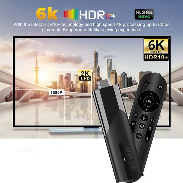 HD Android 13 ATV Network Player Multi-use Media Player TV Box Birthday Gift