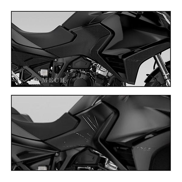 Honda NT1100 NT 1100 moottoripyörän polttoainesäiliön suojatyyny käsisuoja hiilikuitukuvioiset tarrat näytönsuojakalvo E