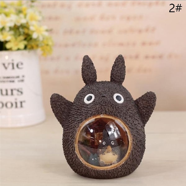 Studio Ghibli Spirited Away Min Nabo Totoro Figurer Legetøj LED - Perfekt 2#