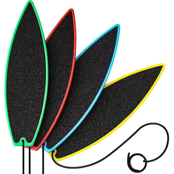 4-pack Finger Surfboard, Leksaks-fingerbrädor för barn, Fingerbräda kompatibel med vuxna tonåringar pojkar flickor
