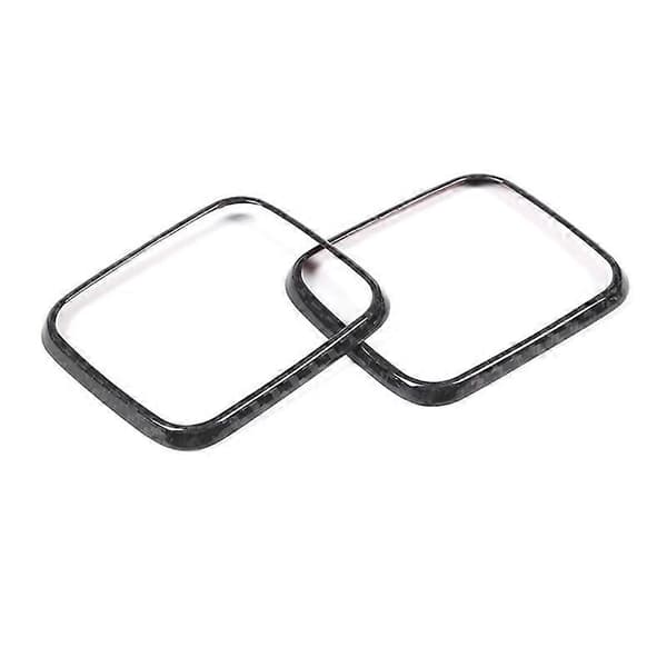 Karbonfiber Bil Centerkonsoll Side Horn Trim Beskyttelse for