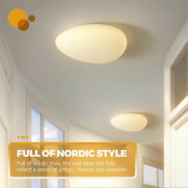 Cobblestone Shaped Wall and Ceiling Lamp for Home, 1 Piece