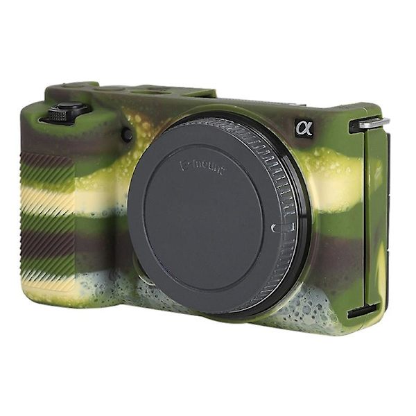 Mjukt Silikon Skyddande Fodral För Sony ZV-E10 Camouflage