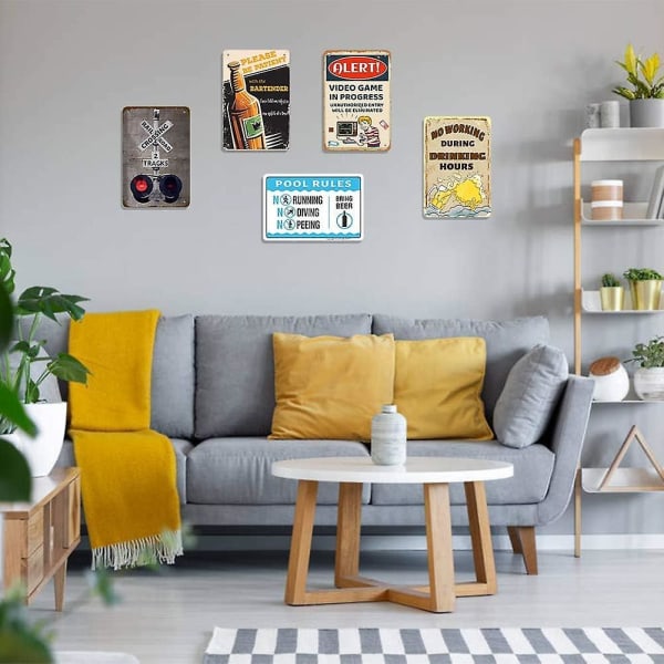 Nostalgisk Metallskylt Carl Och Ellie Du Och Jag Vi Fixar Det Tenn Skyltar Nyår Påsk Väggdekoration Bar Pub Familj Café Skyltar Män Grottan Bästa Presenter Decor18 12x16nch