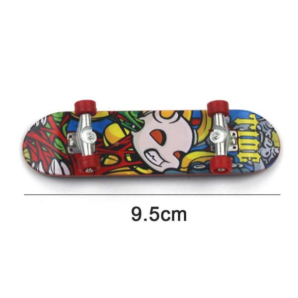 6 stk. Finger Skateboards Cool Fingerboard Legetøj Børnegaver