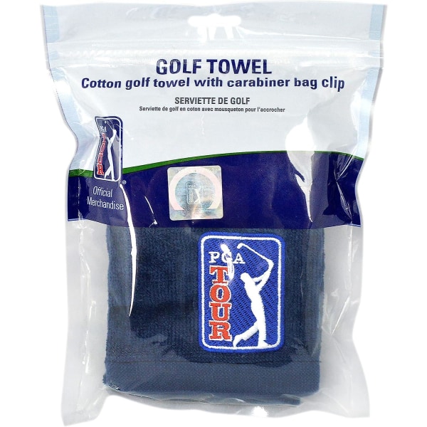 Tour Golf Towel, sininen, 6 x 21 tuumaa