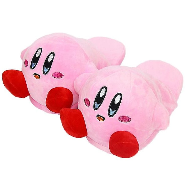 Kirby Super Star Vintertofflor Roliga Unisex Vuxna Fyllda Plyschskor inomhus Eu35-42