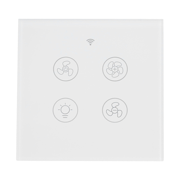 Intelligent Wifi Fan Light Switch Support RF Remote Control
