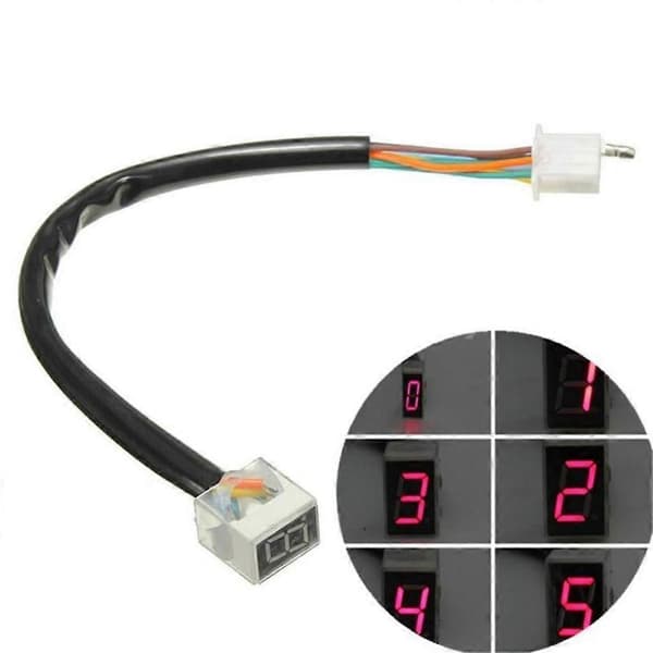 Gearindikator 6 Niveauer Skiftegrebssensor Hastighedsgear Displayindikator