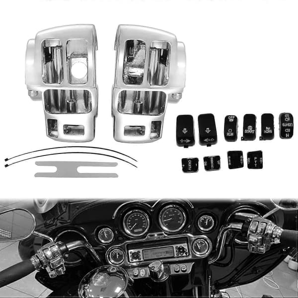 Kytkinkotelon suojus Harley Touring Road King Tri Electra Glide 1996-2013 kromi