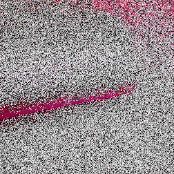 Tekstuurilla varustettu kiiltävä glitter-tapetti Pink