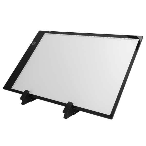 A4 LED Drawing Board Highlight Style Dimmable with Bracket Clips Bag Pens Set