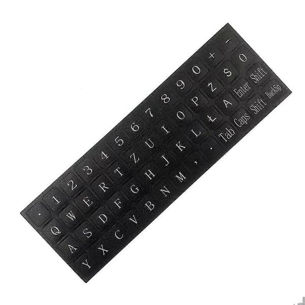 Tangentbordsdekaler för Laptop Not Specified Polish