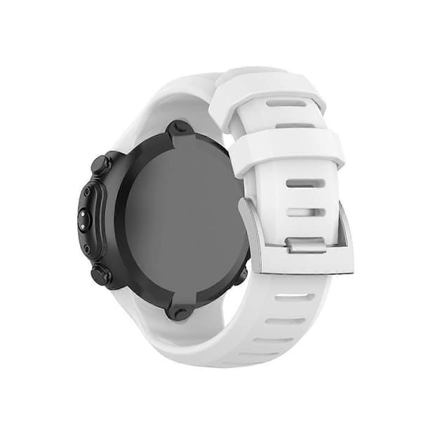 Älykellon silikoninen ranneke Suunto D6i -kelloon White