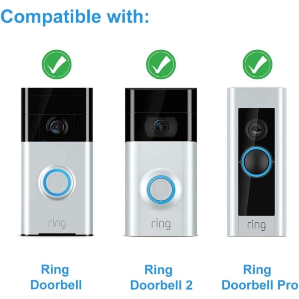 Ring Doorbell -ruuvimeisseli Torx T6- ja T15-bittisellä ruuvimeisselillä  yhteensopiva rengasvideo-ovikello 3ad3 | Fyndiq