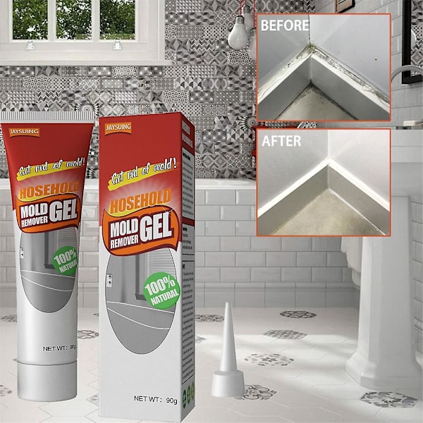20/90g Home Wall Tile Glass Glue Cleaning - Homeenpoistumisen Poistava Geeli Muottitaikuri 90g