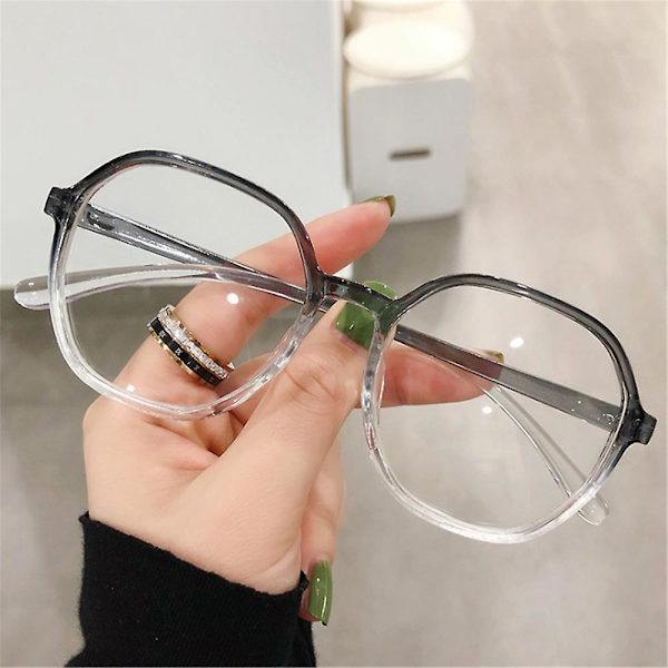 -1.0-1.5-2.0-2.5-3.0-4.0 Kiinteäväriset ja värigradientiset myopia-lasit miehille ja naisille gradual grey Anit Blut Light 0
