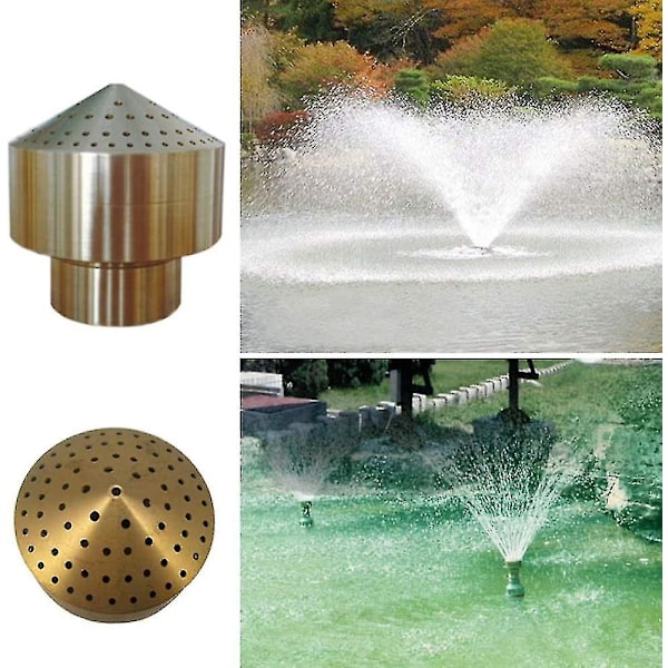 Messing Vannfontene Drypp Sprinklerhode Drypp For Hage Dam Forlystelsespark Museum Bibliotek (3/4)