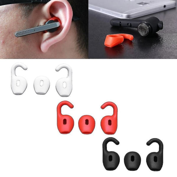 Öronproppar för Jabra Talk 45/Stealth - Silikonkuddar, Öronproppar, Örontoppar Orange