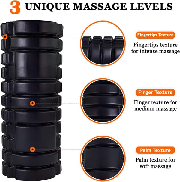 Foam Roller (Svart)