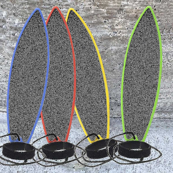 4-pack Finger Surfboard, Leksaks-fingerbrädor för barn, Fingerbräda kompatibel med vuxna tonåringar pojkar flickor