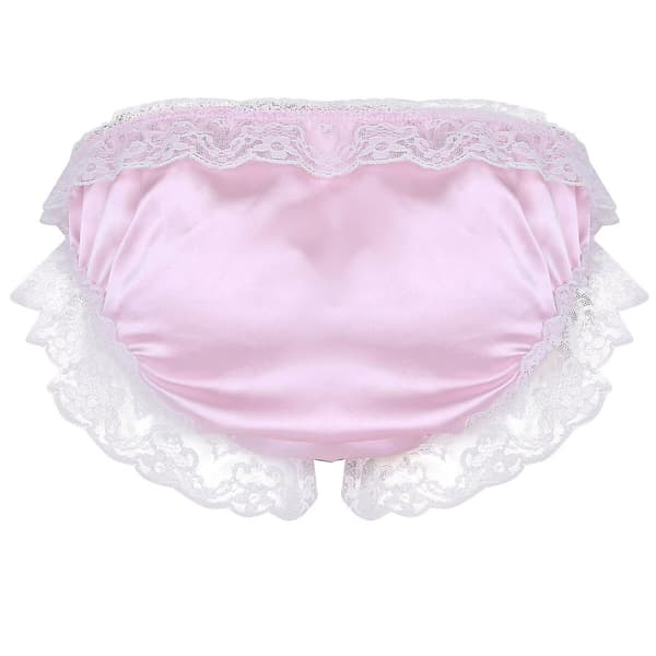 Herre Åben Front G-streng Pink M
