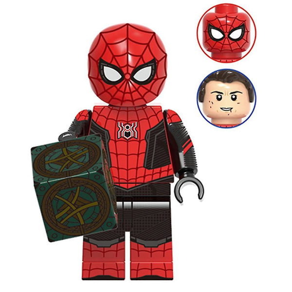 Spiderman Venom Doctor Strange minifigur Samlet mini byggeklods legetøjsgave A