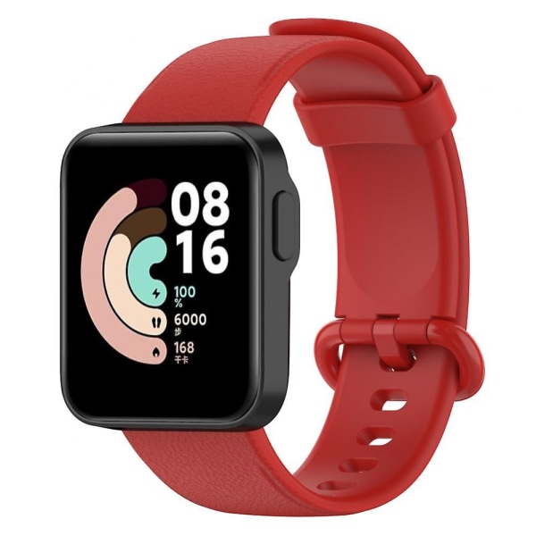 Watch för Xiaomi Mi Watch Lite Rembyte Armband Silikonrem för Redmi Watch Red
