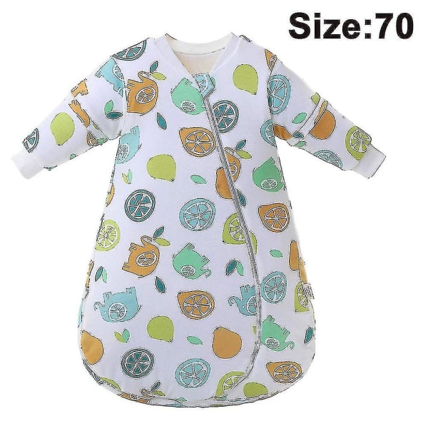 Baby Sovepose Lange Ermer Vinter Sovepose Lang 70cm