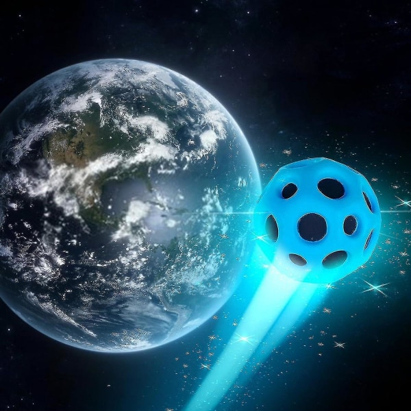 Space Balls Extreme High Pomping Ball & Pop Sounds Meteor Space Ball, Cool Tiktok Pop Pomping Spac Orange 1pcs