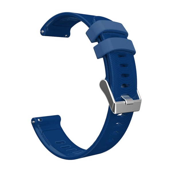 2 stk Garmin Vivoactive 3 Silikon Klokkebånd Armbånd For Garmin dark blue