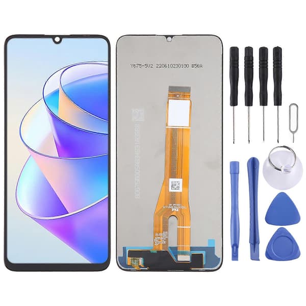 OEM LCD-näyttö Honor X7a:lle digitointilaitteella, täydellinen kokoonpano Not Specified