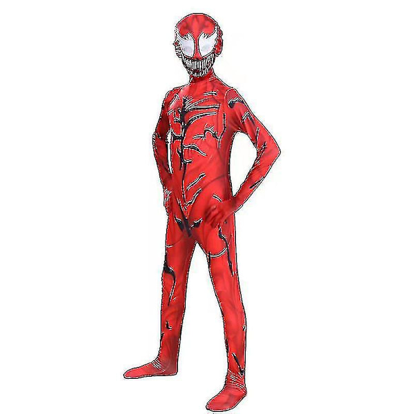 Venom 2 Carnage Jumpsuit Voksen Børn Bodysuit Halloween Kostumer V 150CM