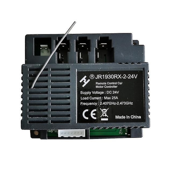 Jr-rx-12v Elektrisk Bil for Barn med Bluetooth Fjernkontrollmottaker, Jevn Startkontroll Jr1958rx Og Jr1858rx/jr1738rx JR1930RX-2-24V