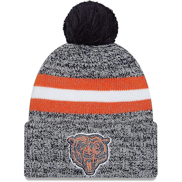 NFL Sideline Sport Stickad Mössa Amerikansk Fotboll 2023/2024 Vintermössa Med Pompom One Size Alla Lag SportKnit to Bear-Blue31942
