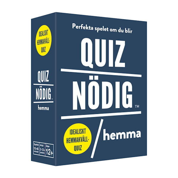 Quiznödig - Hemma multicolor