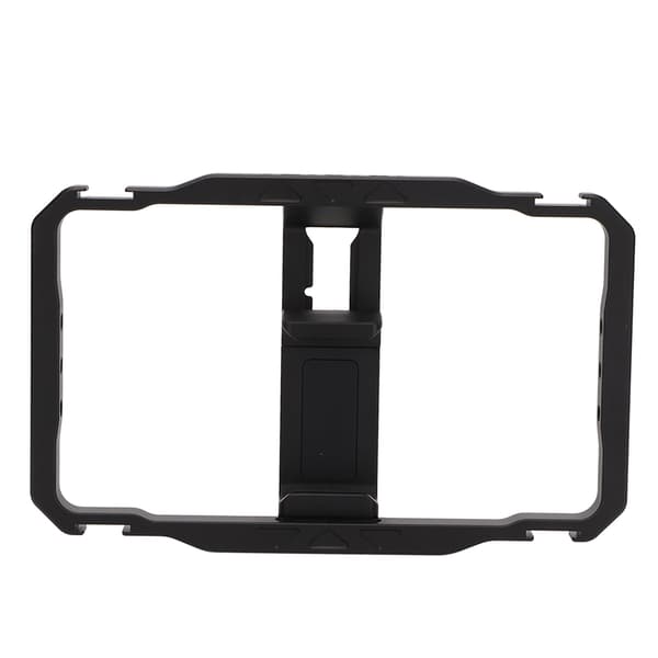 Smartphone Video Rig Filmmaking Vlogging Case Phone Video Stabilizer Grip Tripod Mount With Cold Shoe Mounts 1/4 Thread Interface