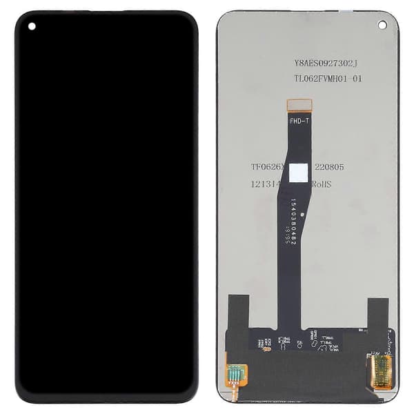 Original LCD-skærm til Huawei Nova 5T / Honor 20S med Digitizer Fuld Samling