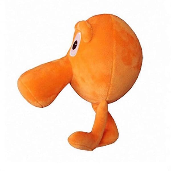 GFtoyPixels Qbert Plyschleksak 8-tums Retro Spel Pixel Docka 25cm Samlarobjekt Gosedjur