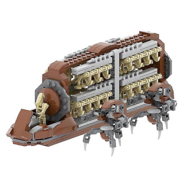 Star Wars Droid Carrier Byggset med 32 Stridsdroid Minifigurer