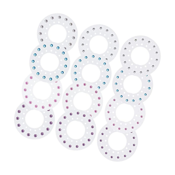 180 kpl Gems Blingers Deluxe Set LTsaslek Jewel Refill Set DIY Tytöt HR Styling Tool Diamond Adhesive Ring Leikkikalut Lahjat