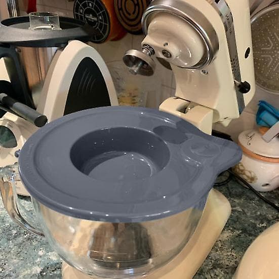 Vippehoved til KitchenAid Låg Forseglingsdæksel Mixer K5GB 5-Quart Glas Skål grey