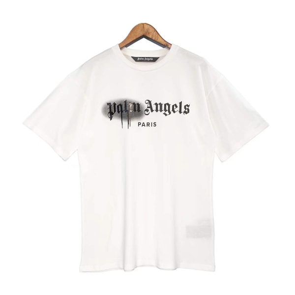 Palm Angels 22ss Print Menn Kvinner Unisex Lovers Modeller Mote Uformelt kortermet bomull style 2 S